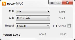 PowerMAX(拷机测试工具)