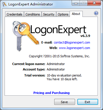 系统自动登录(LogonExpert)