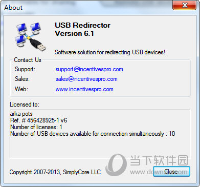 USBRedirector6.1汉化破解版