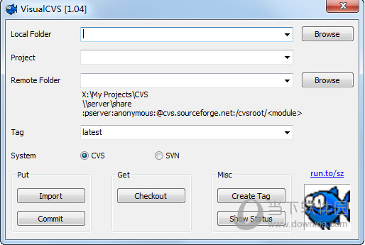 VisualCVS(CVS/SVN上传下载工具)