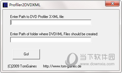 Profiler2DVDXML(XML转DVDxml工具)
